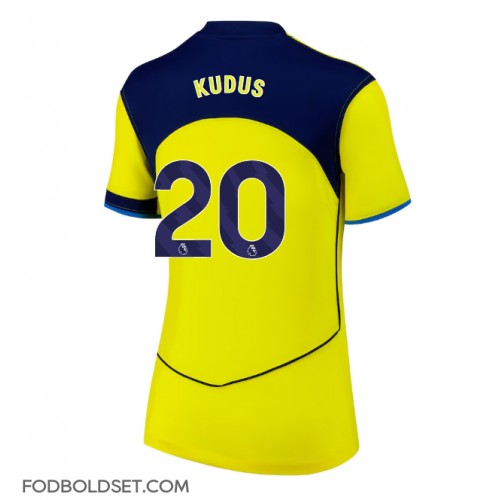 Tottenham Hotspur Mohammed Kudus #20 Tredjetrøje Dame 2025-26 Kortærmet Tottenham Hotspur Mohammed Kudus #20 Tredjetrøje Dame 2025-26 Kortærmet